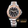 Rolex Yacht Master 116621 Siyah Kadran 40mm 1:1 Super Clone ETA