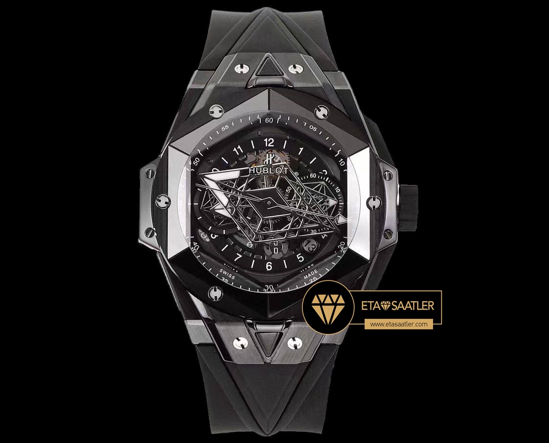Hublot Big Bang Sang Blue II HUB1240 İskelet Kadran Super Clone ETA