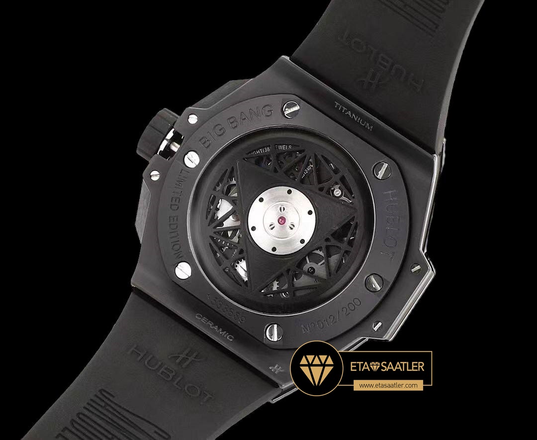 Hublot Big Bang Sang Blue II HUB1240 İskelet Kadran Super Clone ETA (6) Hublot Big Bang Sang Blue II HUB1240 İskelet Kadran Super Clone ETA