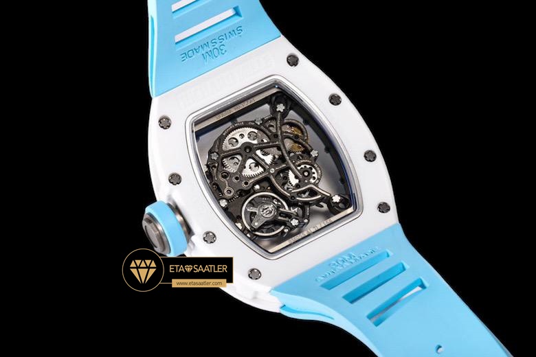 Richard Mille Bubba Watson RM055 Mavi Kauçuk Kordon BBR Factory V2 ETA (2) Richard Mille Bubba Watson RM055 Mavi Kauçuk Kordon BBR Factory V2 ETA