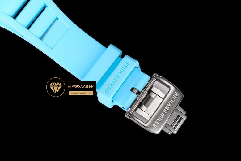 Richard Mille Bubba Watson RM055 Mavi Kauçuk Kordon BBR Factory V2 ETA (4) Richard Mille Bubba Watson RM055 Mavi Kauçuk Kordon BBR Factory V2 ETA
