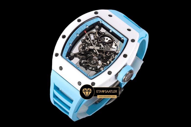 Richard Mille Bubba Watson RM055 Mavi Kauçuk Kordon BBR Factory V2 ETA (8) Richard Mille Bubba Watson RM055 Mavi Kauçuk Kordon BBR Factory V2 ETA