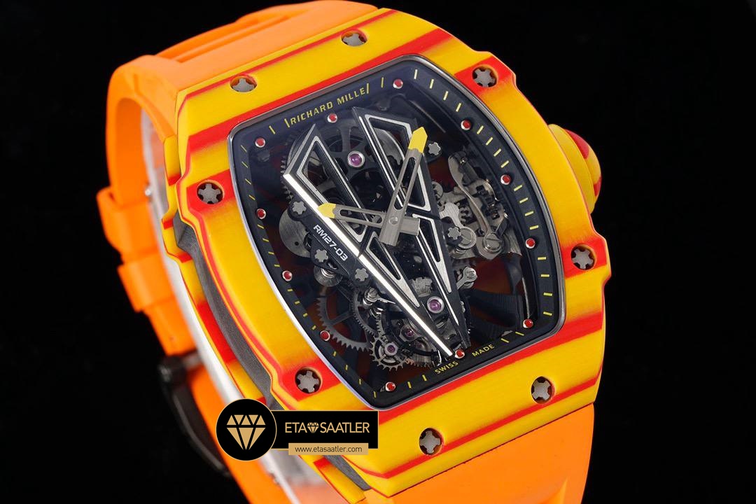 Richard Mille RM027-03 Rafael Nadal Carbon Kasa ETA (3) Richard Mille RM027-03 Rafael Nadal Carbon Kasa ETA