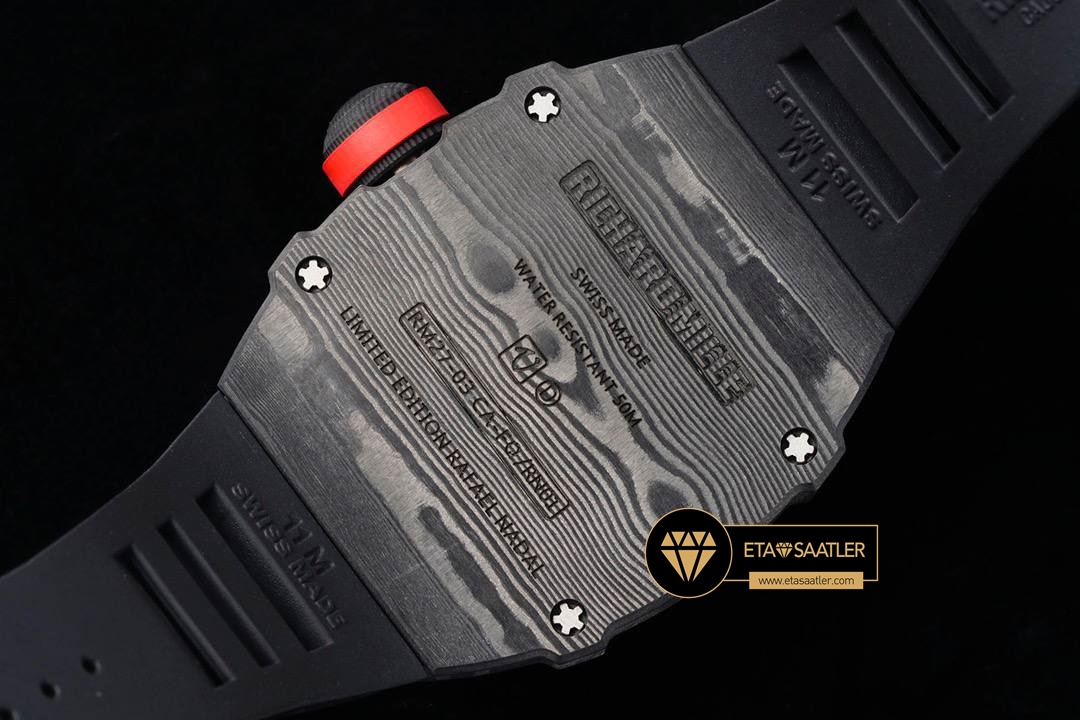 Richard Mille RM027-03 Rafael Nadal NTPT Carbon Kasa ETA (9) Richard Mille RM027-03 Rafael Nadal NTPT Carbon Kasa ETA