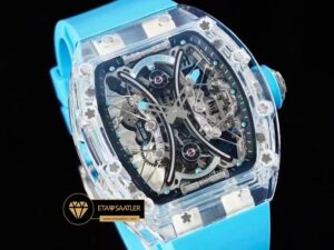 Richard Mille RM053-02 Pablo Mac Donough İskelet Kadran Kauçuk Kordon Tourbillon ETA