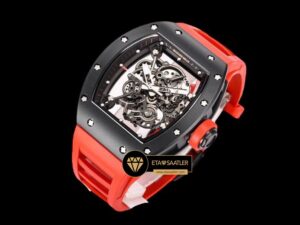 Richard Mille RM055 Bubba Watson BBR Factory V2 Kırmızı Kauçuk Seramik ETA