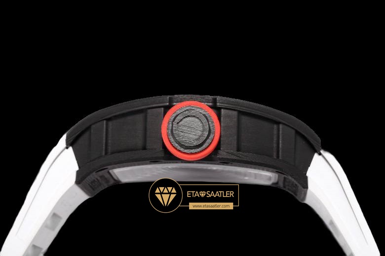Richard Mille RM055 Carbon Kasa NTPT Bubba Watson Beyaz Kauçuk BBR Factory V2 ETA (6) Richard Mille RM055 Carbon Kasa NTPT Bubba Watson Beyaz Kauçuk BBR Factory V2 ETA