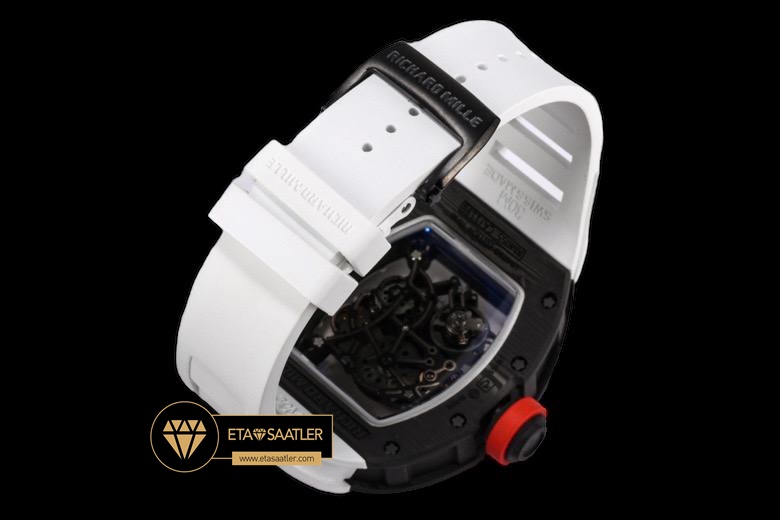 Richard Mille RM055 Carbon Kasa NTPT Bubba Watson Beyaz Kauçuk BBR Factory V2 ETA (8) Richard Mille RM055 Carbon Kasa NTPT Bubba Watson Beyaz Kauçuk BBR Factory V2 ETA