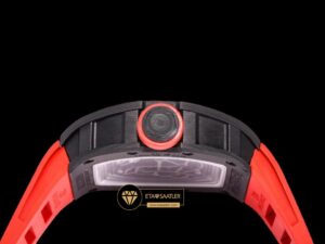 Richard Mille RM055 Carbon NTPT Bubba Watson Kırmızı Çerçeveli BBR Factory V2 ETA