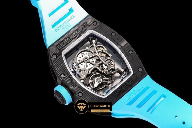 Richard Mille RM055 NTPT Carbon Bubba Watson Turkuaz Çerçeve BBR Factory V2 ETA (2) Richard Mille RM055 NTPT Carbon Bubba Watson Turkuaz Çerçeve BBR Factory V2 ETA