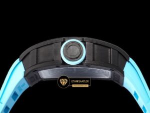 Richard Mille RM055 NTPT Carbon Bubba Watson Turkuaz Çerçeve BBR Factory V2 ETA