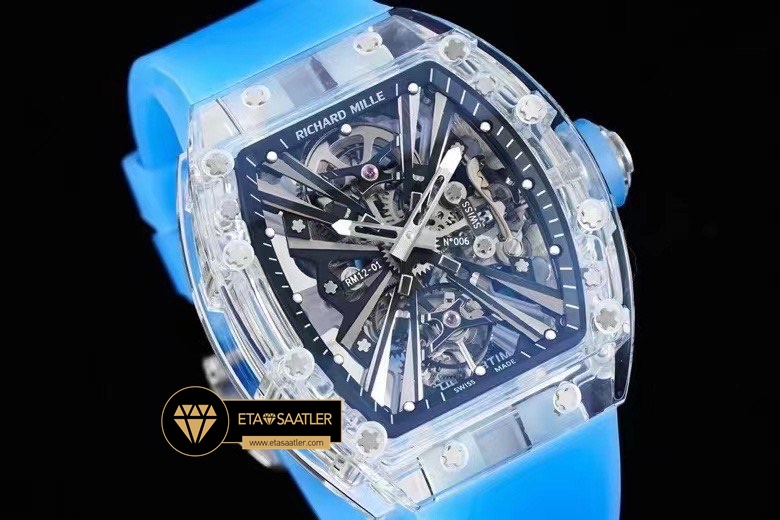 Richard Mille RM12-01 Kompozit Şeffaf Kasa Tourbillon ETA (2) Richard Mille RM12-01 Kompozit Şeffaf Kasa Tourbillon ETA