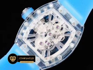 Richard Mille RM12-01 Kompozit Şeffaf Kasa Tourbillon ETA