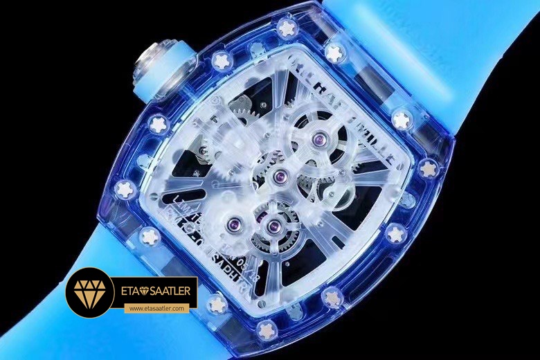 Richard Mille RM12-01 Saydam Mavi Kasa Tourbillon ETA (9) Richard Mille RM12-01 Saydam Mavi Kasa Tourbillon ETA