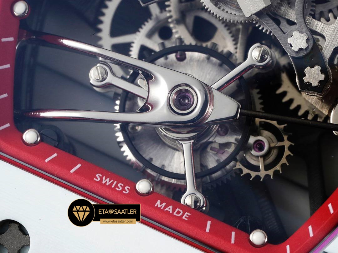Richard Mille RM27-02 Rafael Nadal Tourbillon Kırmızı ETA (5) Richard Mille RM27-02 Rafael Nadal Tourbillon Kırmızı ETA