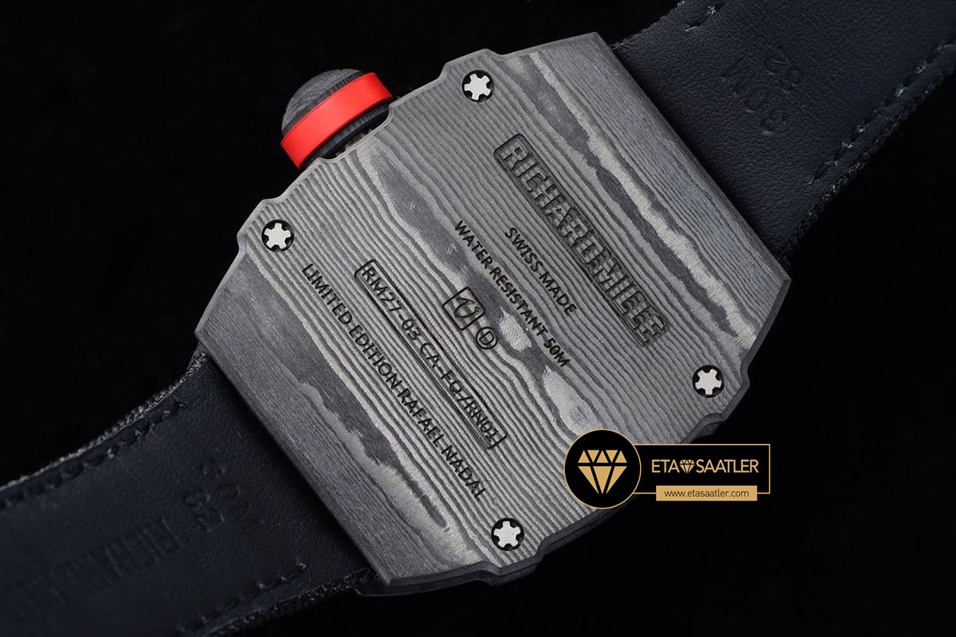 Richard Mille Rafael Nadal RM27-03 Tourbillon NTPT Carbon ETA (9) Richard Mille Rafael Nadal RM27-03 Tourbillon NTPT Carbon ETA