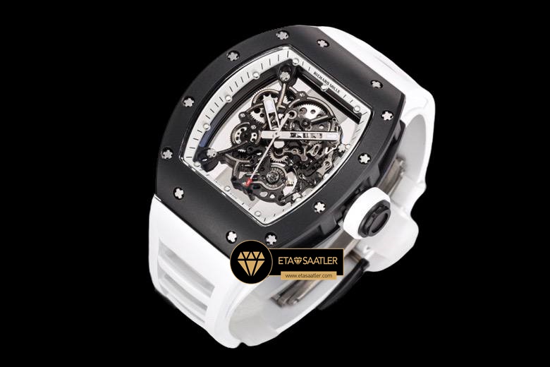 Richard Mille Seramik RM055 Bubba Watson Beyaz Çerçeveli Kadran BBR Factory V2 ETA (8) Richard Mille Seramik RM055 Bubba Watson Beyaz Çerçeveli Kadran BBR Factory V2 ETA
