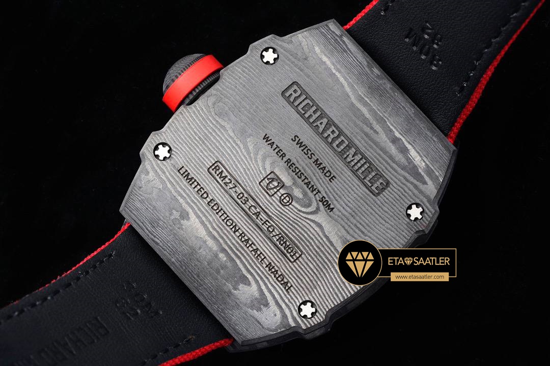 Richard Mille Tourbillon RM27-03 Rafael Nadal NTPT Carbon ETA (9) Richard Mille Tourbillon RM27-03 Rafael Nadal NTPT Carbon ETA