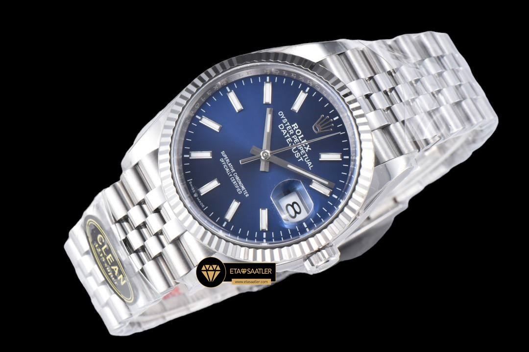 Rolex Datejust 3235 Mavi Kadran Clean Factory 36mm jubile ETA (2) Rolex Datejust 3235 Mavi Kadran Clean Factory 36mm jubile ETA