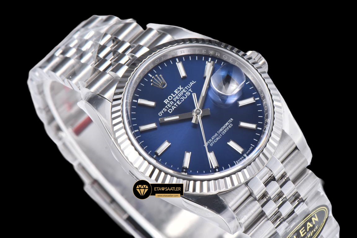 Rolex Datejust 3235 Mavi Kadran Clean Factory 36mm jubile ETA (4) Rolex Datejust 3235 Mavi Kadran Clean Factory 36mm jubile ETA