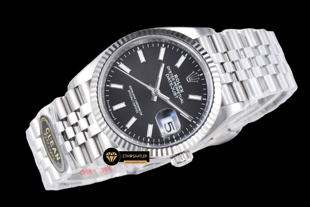 Rolex Datejust Clean Factory 3235 Siyah Kadran 36mm jubile ETA (2) Rolex Datejust Clean Factory 3235 Siyah Kadran 36mm jubile ETA