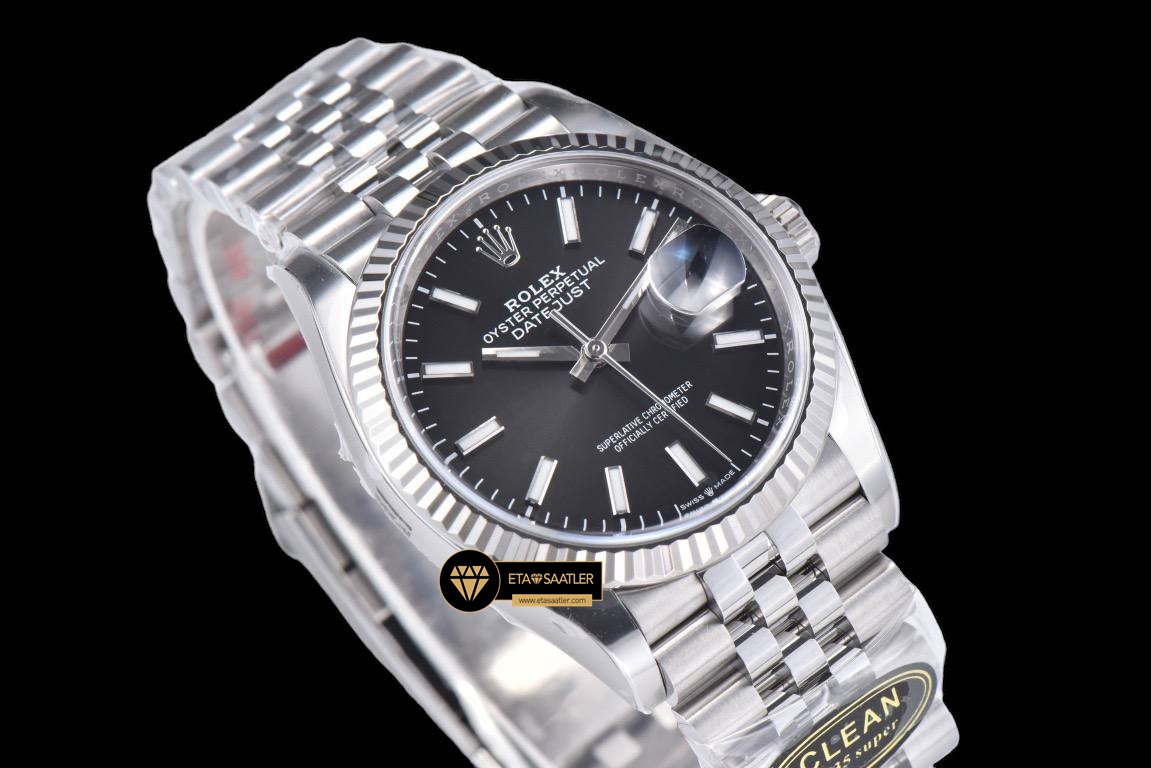 Rolex Datejust Clean Factory 3235 Siyah Kadran 36mm jubile ETA (5) Rolex Datejust Clean Factory 3235 Siyah Kadran 36mm jubile ETA