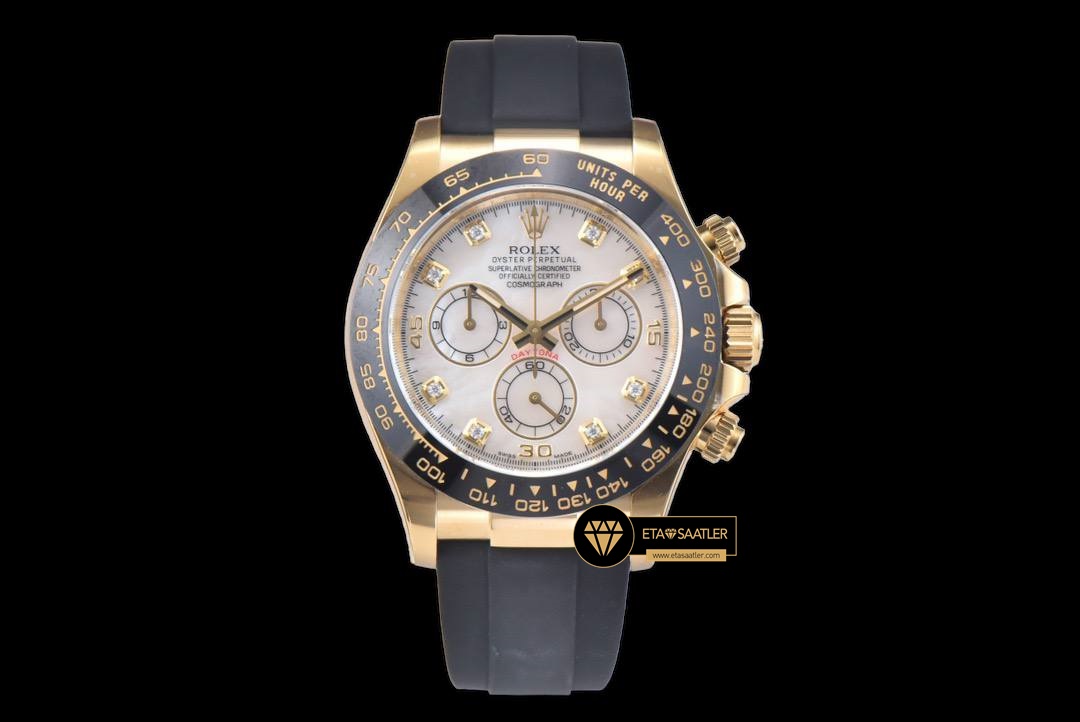 Rolex Daytona 116518LN Taşlı Sedef Kadran 4130 Super Clone ETA