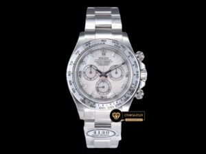 Rolex Daytona Cosmograph 116509 Taşlı Sedef Kadran 4130 Super Clone ETA