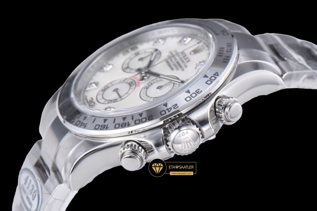 Rolex Daytona Cosmograph 116509 Taşlı Sedef Kadran 4130 Super Clone ETA (3) Rolex Daytona Cosmograph 116509 Taşlı Sedef Kadran 4130 Super Clone ETA