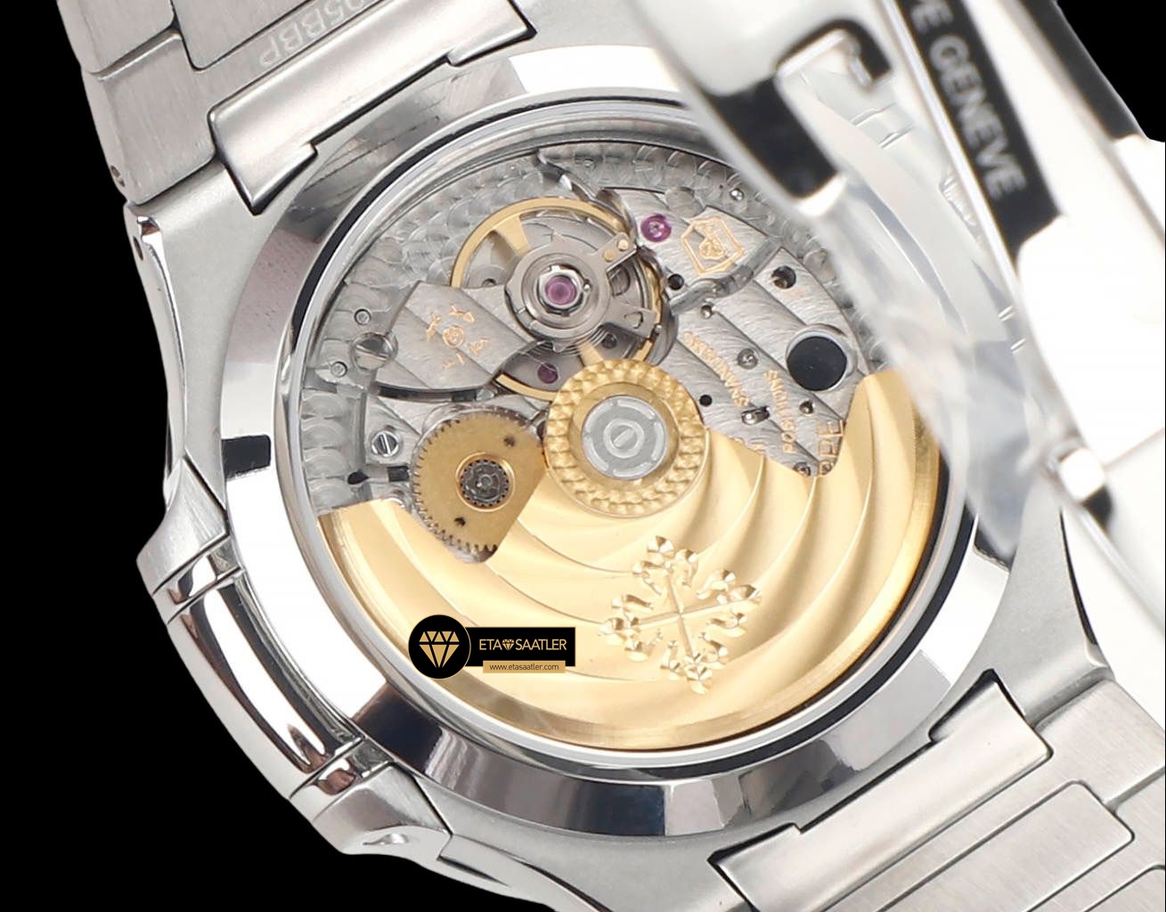 Patek Philippe 7118 Nautilus 35mm Beyaz Kadran 316F Çelik ETA (6) Patek Philippe 7118 Nautilus 35mm Beyaz Kadran 316F Çelik ETA