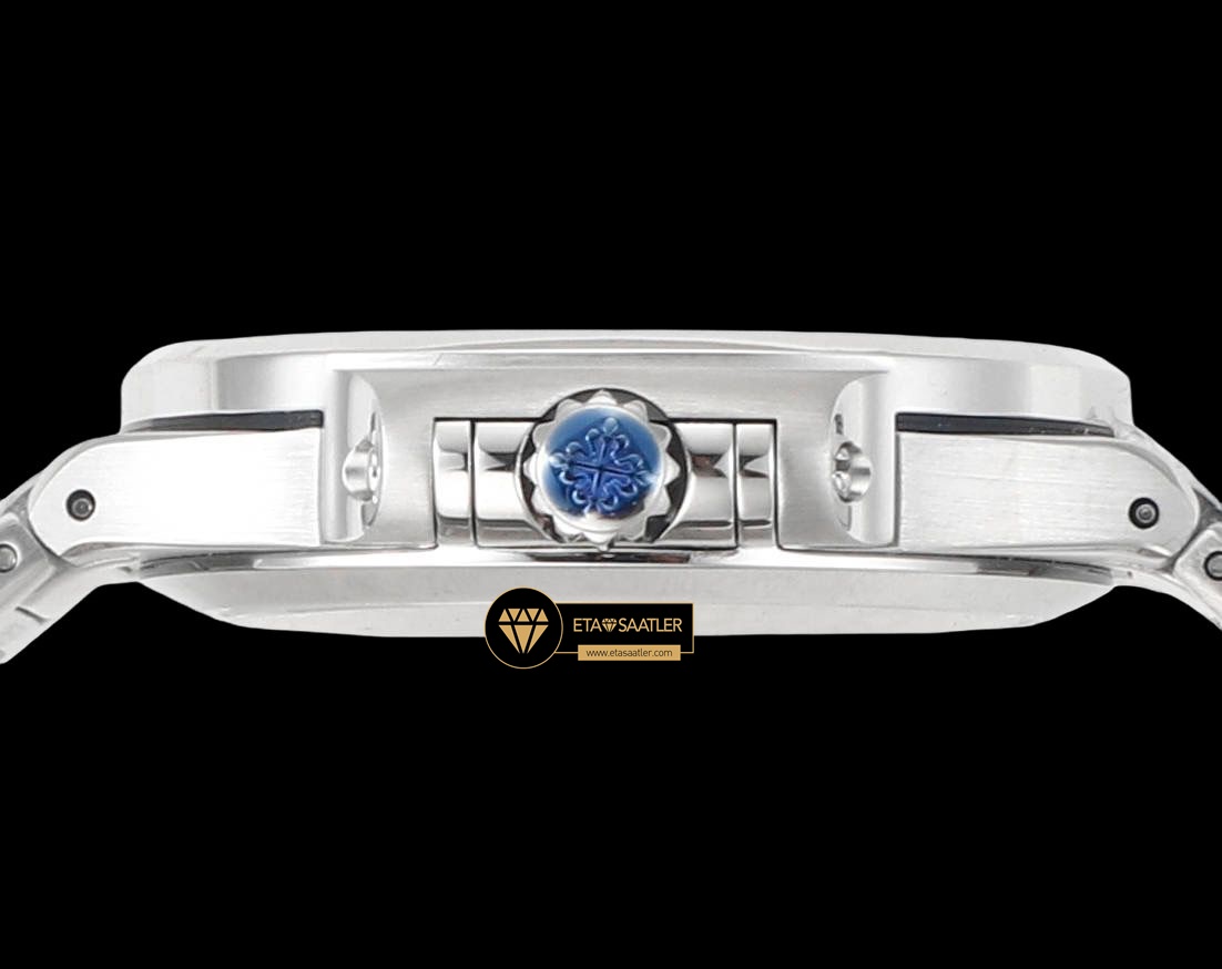 Patek Philippe 7118 Nautilus 35mm Mavi Kadran 316F Çelik ETA (7) Patek Philippe 7118 Nautilus 35mm Mavi Kadran 316F Çelik ETA
