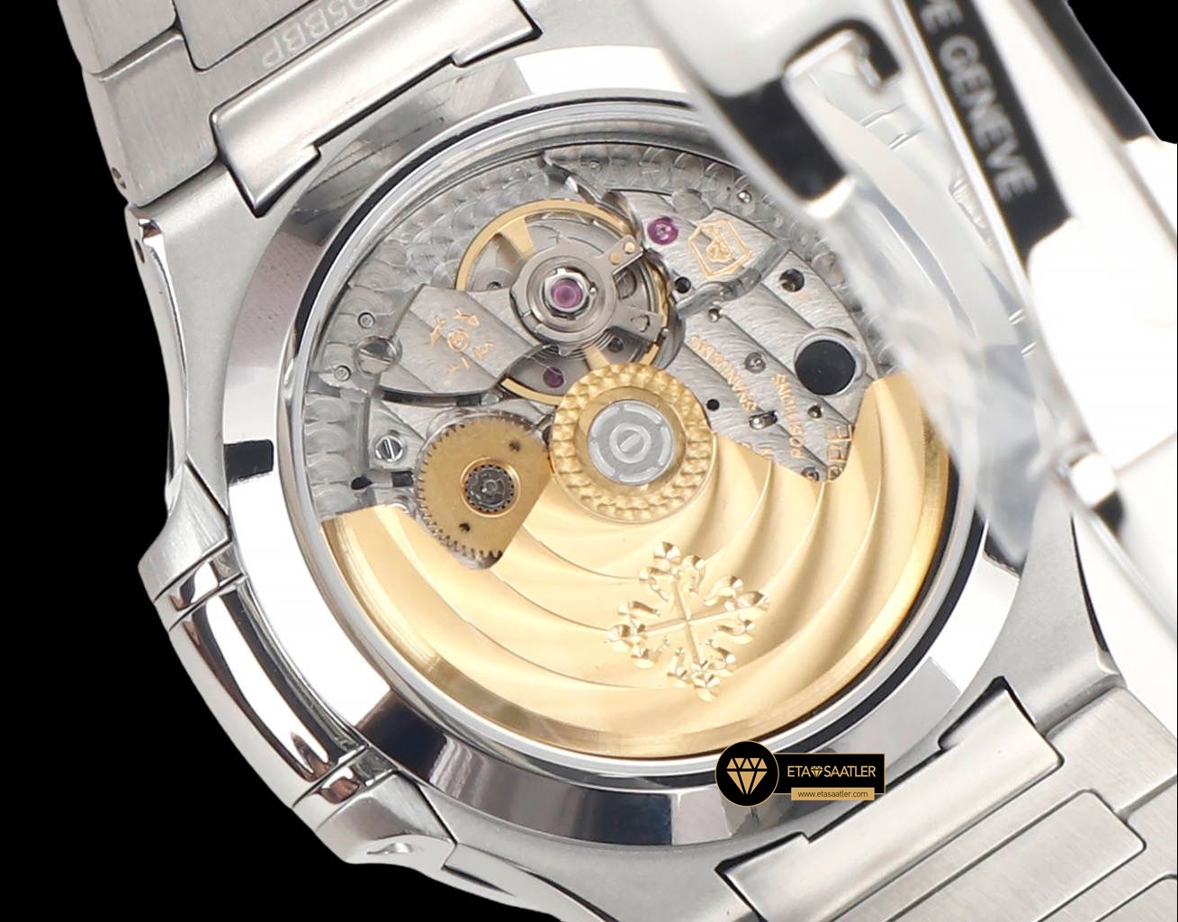 Patek Philippe 7118 Nautilus 35mm Mavi Kadran 316F Çelik ETA (8) Patek Philippe 7118 Nautilus 35mm Mavi Kadran 316F Çelik ETA