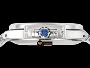 Patek Philippe 7118 Nautilus 35mm Mavi Kadran Full Taş Bezel ETA