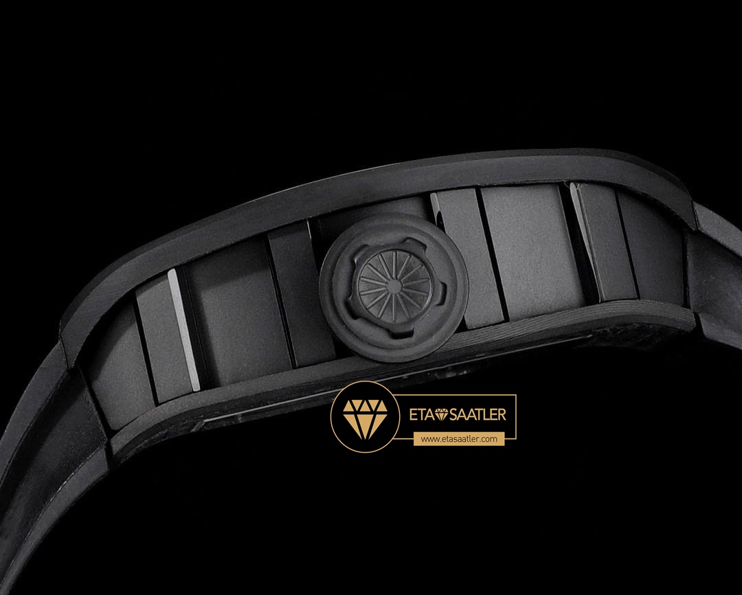 Richard Mille RM052 Taşlı Kafatası Kadran Siyah Carbon Çerçeve YSF Tourbillon V2 ETA (9) Richard Mille RM052 Taşlı Kafatası Kadran Siyah Carbon Çerçeve YSF Tourbillon V2 ETA