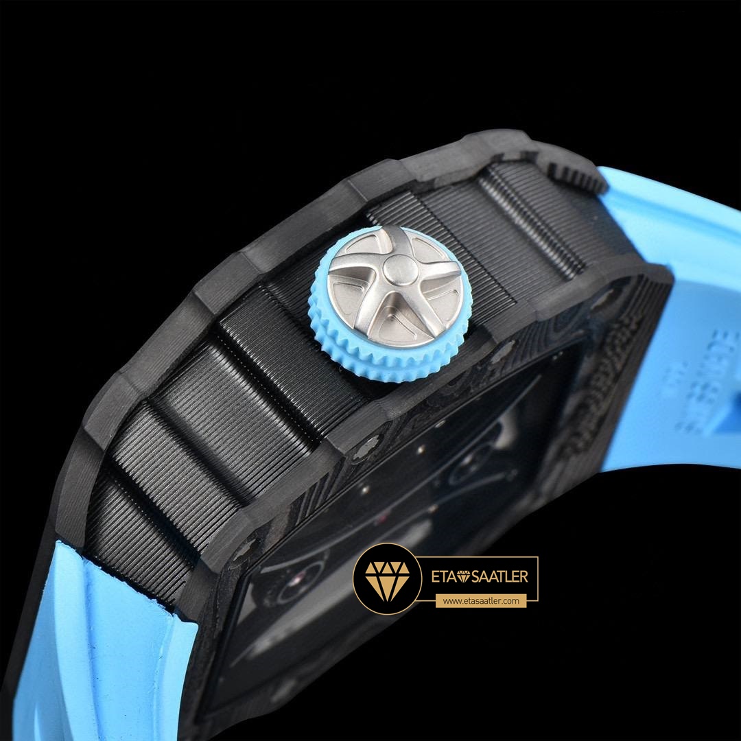 Richard Mille RM053-01 Skeleton Dial Real Forge Carbon Rubber Strap YSF Tourbillon V2 ETA (6) Richard Mille RM053-01 Skeleton Dial Real Forge Carbon Rubber Strap YSF Tourbillon V2 ETA