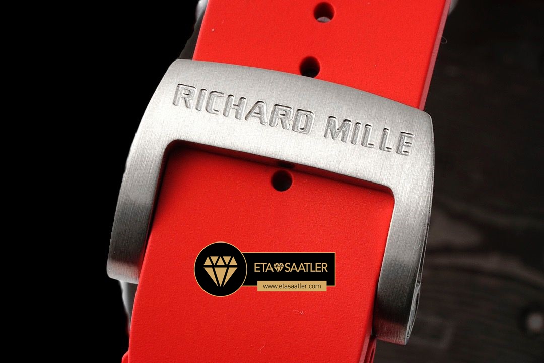 Richard Mille RM35-01 NTPT Carbon Kasa İskelet Kadran Kırmızı Kauçuk Kordon SONIC V2 ETA (9) Richard Mille RM35-01 NTPT Carbon Kasa İskelet Kadran Kırmızı Kauçuk Kordon SONIC V2 ETA