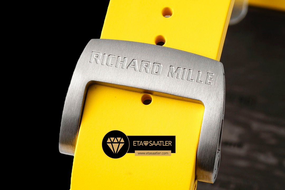 Richard Mille RM35-01 NTPT Carbon Kasa İskelet Kadran Sarı Kauçuk Kordon SONIC V2 ETA (9) Richard Mille RM35-01 NTPT Carbon Kasa İskelet Kadran Sarı Kauçuk Kordon SONIC V2 ETA