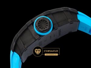 Richard Mille RM35-01 RAFA Carbon Kasa İskelet Kadran Mavi Kauçuk SONIC V2 ETA