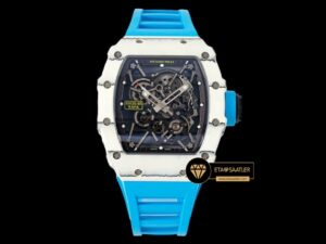 Richard Mille RM35-01 RAFA İskelet Kadran NTPT Carbon Kasa Kauçuk Kordon SONIC V2 ETA