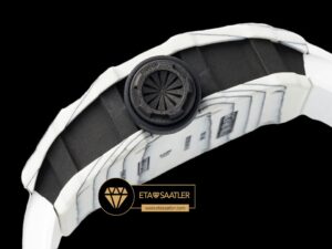 Richard Mille RM35-01 Rafael Nadal Beyaz NTPT Carbon Kasa İskelet Kadran SONIC V2 ETA
