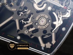 Richard Mille RM35-01 Rafael Nadal NTPT Carbon Kasa İskelet Kadran SONIC V2 ETA