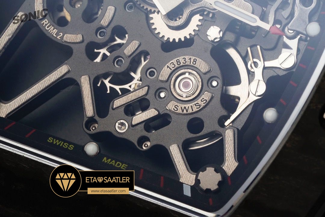 Richard Mille RM35-01 Rafael Nadal NTPT Carbon Kasa İskelet Kadran SONIC V2 ETA (6) Richard Mille RM35-01 Rafael Nadal NTPT Carbon Kasa İskelet Kadran SONIC V2 ETA