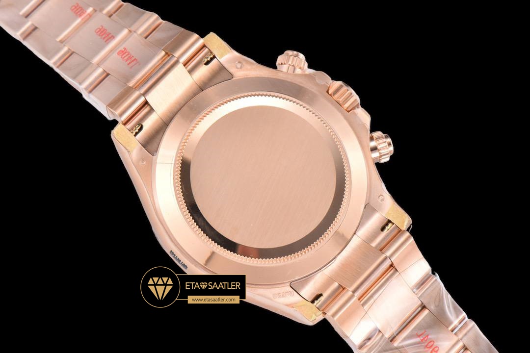 Rolex Daytona 116505 Cosmograph 904L Rose Çelik Clean 4130 V2 ETA (8) Rolex Daytona 116505 Cosmograph 904L Rose Çelik Clean 4130 V2 ETA