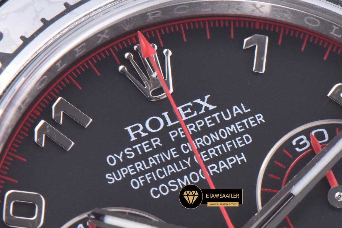 Rolex Daytona 116509 Cosmograph Siyah Kadran 904L Çelik Clean 4130 V2 ETA (4) Rolex Daytona 116509 Cosmograph Siyah Kadran 904L Çelik Clean 4130 V2 ETA