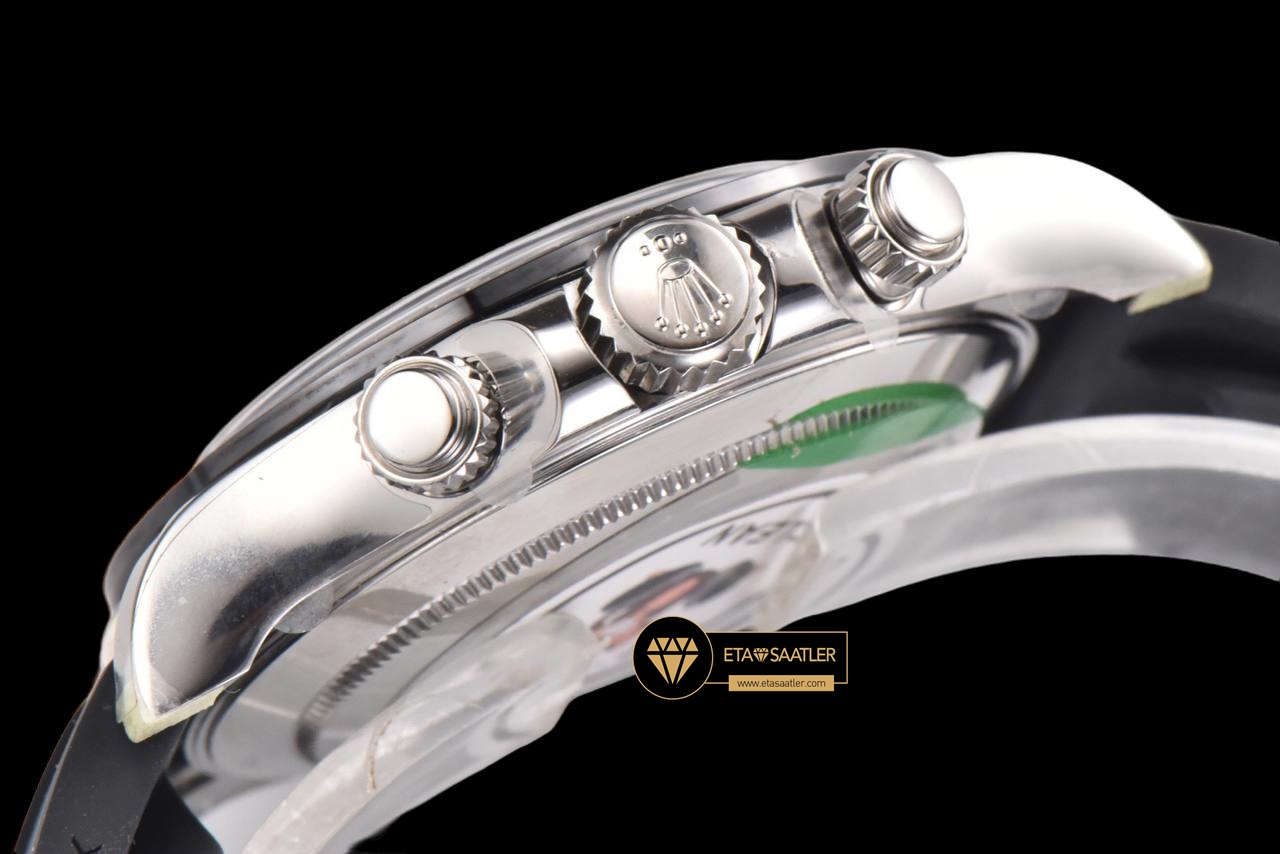 Rolex Daytona 116519 Rakamlı Beyaz Kadran Kauçuk Kordon Clean 4130 V2 ETA (6) Rolex Daytona 116519 Rakamlı Beyaz Kadran Kauçuk Kordon Clean 4130 V2 ETA
