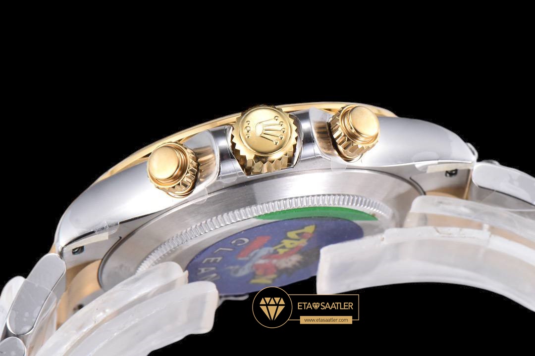 Rolex Daytona 116523 Rakamlı Beyaz Kadran 904L Çelik Clean 4130 V2 ETA (8) Rolex Daytona 116523 Rakamlı Beyaz Kadran 904L Çelik Clean 4130 V2 ETA