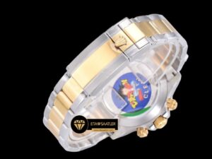 Rolex Daytona 116523 Rakamlı Beyaz Kadran 904L Çelik Clean 4130 V2 ETA