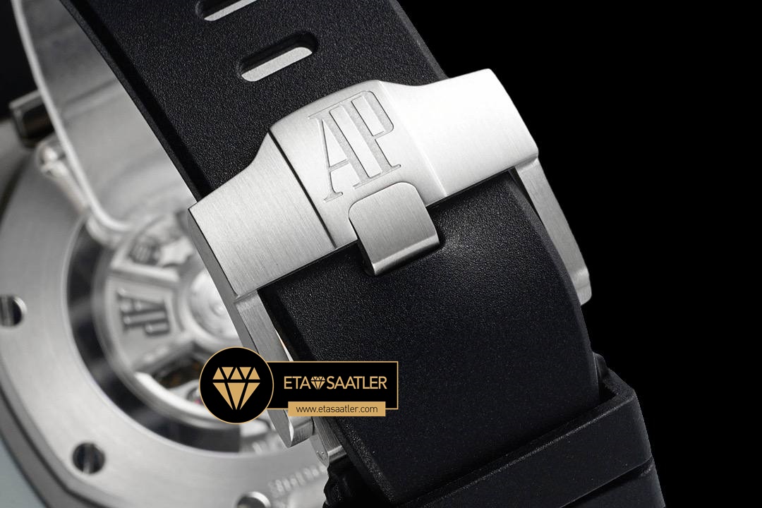 Audemars Piguet 26420 Royal Oak Offshore Siyah Kadran 44mm Super Clone ETA (6) Audemars Piguet 26420 Royal Oak Offshore Siyah Kadran 44mm Super Clone ETA