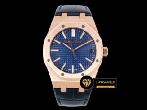 Audemars Piguet Royal Oak 15510OR Deri Kordon Rose Super Clone ETA
