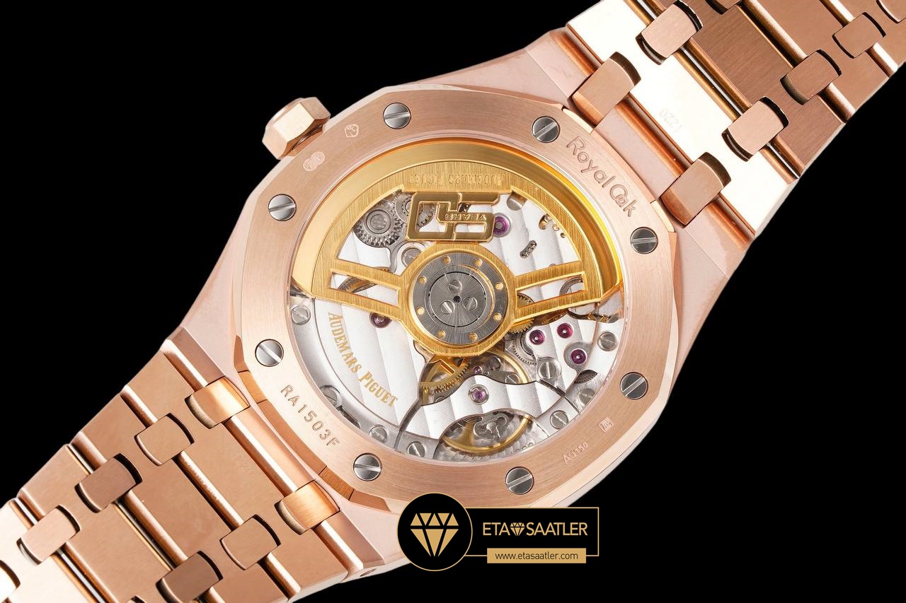 Audemars Piguet Royal Oak 15510OR Rose Gold Super Clone ETA (9) Audemars Piguet Royal Oak 15510OR Rose Gold Super Clone ETA